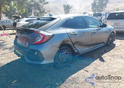 2021 Honda Civic Sport from USA, damaged, VIN SHHFK7H47MU403693